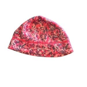 Columbia Pink and Black Beanie Hat